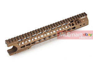 G&P MOTS 12.5 inch Keymod Wire Cutter Rail for G&P and WA M4 / M16 GBB (Sand) - MLEmart.com