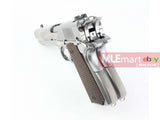 WE Double Barrel 1911 GBB Pistol (Silver) - MLEmart.com