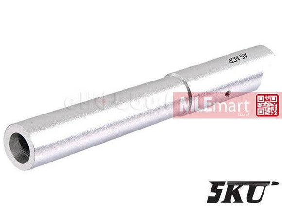 5KU 125mm Aluminium Outer Barrel for Marui Hi-Capa 5.1 GBB (Silver) - MLEmart.com