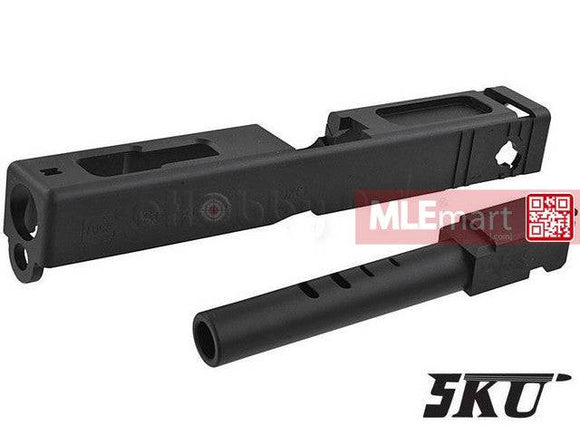 5KU CNC Aluminium Slide for Marui G18C GBB (Black) - MLEmart.com