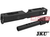5KU CNC Aluminium Slide for Marui G18C GBB (Black) - MLEmart.com