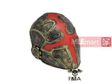 FMA Wire Mesh "Cross the king" Mask (Gold) TB610 - MLEmart.com