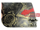FMA Wire Mesh "Cross the king" Mask (Gold) TB610 - MLEmart.com