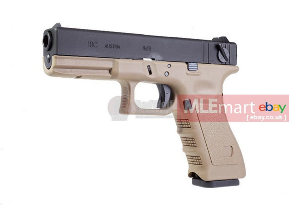 GK Tactical G18C GBB - TAN - MLEmart.com