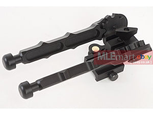 Blackcat Airsoft BR-1 Style Bipod - Black - MLEmart.com