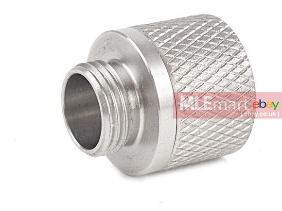 UAC Stainless Steel Adapter (11mm CW to 14mm CCW) - Silver - MLEmart.com