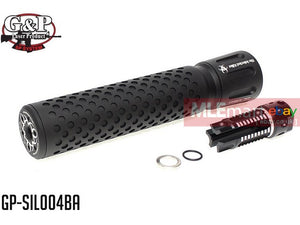 G&P BIO Infected Silencer for Tokyo Marui & G&P M16 Series (14mm CCW) - BK - MLEmart.com