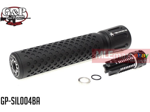 G&P BIO Infected Silencer for Tokyo Marui & G&P M16 Series (14mm CCW) - BK - MLEmart.com