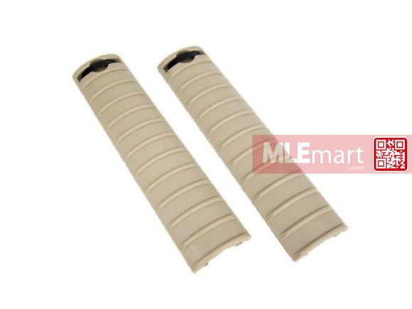 Cyma KAC Style 11-Rib RAS Handguard Rail Panels (Tan) - MLEmart.com