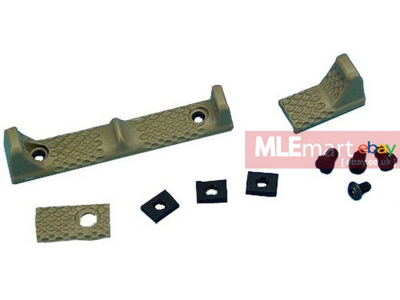 G&P URX III Rail Cover w/ Finger Stop - Sand - MLEmart.com