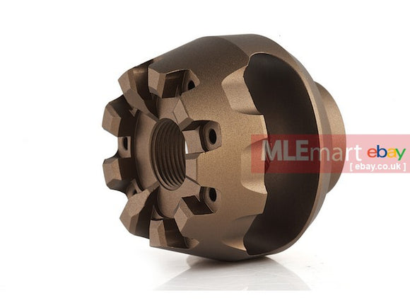 G&P Mushroom Flashider (14mm CW) for Tokyo M16 Series (Sand) - MLEmart.com