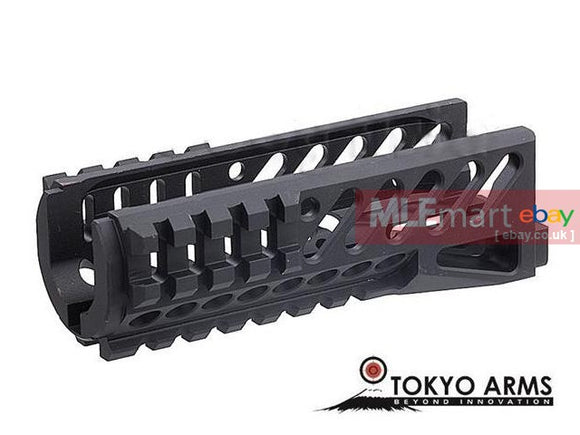 Tokyo Arms CNC B11 Type Lower Handguard Rail for AKS74U Airsoft - MLEmart.com