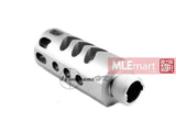 5KU Type 3 Aluminium Compensator for Marui Hi-Capa (Silver) - MLEmart.com
