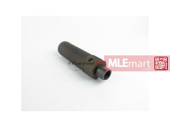Army Force 118mm QD Silencer (14mm CCW Thread) (Gold) - MLEmart.com