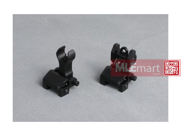 AABB Metal Rail Foldable Sight Set - MLEmart.com