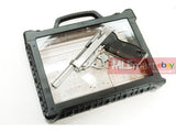 WE P38 GBB Pistol with LED Carry Case (Silver) - MLEmart.com