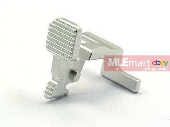 UAC Bolt Stop for Tokyo Marui M4A1 MWS (Type A) Silver - MLEmart.com