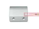 Wii Tech M4 (T.Marui) CNC Aluminium Low Profile Gas Block style 1 (Silver colour) - MLEmart.com