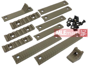 Army Force URX3 Full Rail Set With 3 Rails, Hand Stop And Rail Hand Stop (DE) - MLEmart.com