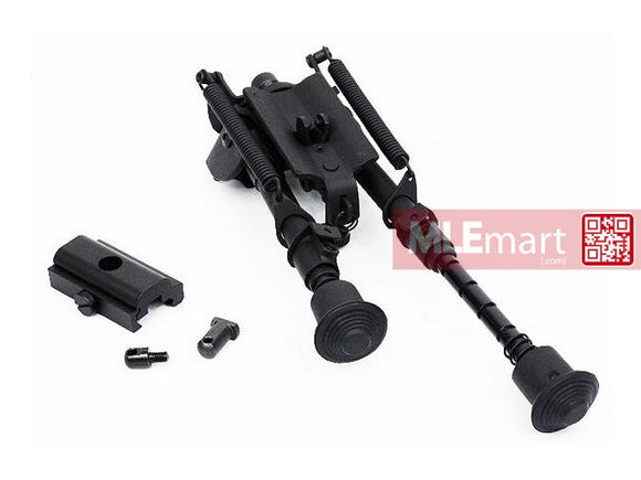 Cyma AEG Harris Style Retractable Bipod with Rail Mount - MLEmart.com