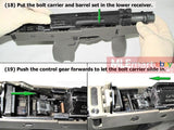 Wii Tech MP9 (KSC-System 7) aluminum outer barrel, black colour - MLEmart.com