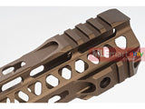 G&P MOTS II 8 Inch Keymod for Tokyo Marui M4 / M16 Series - Sand - MLEmart.com