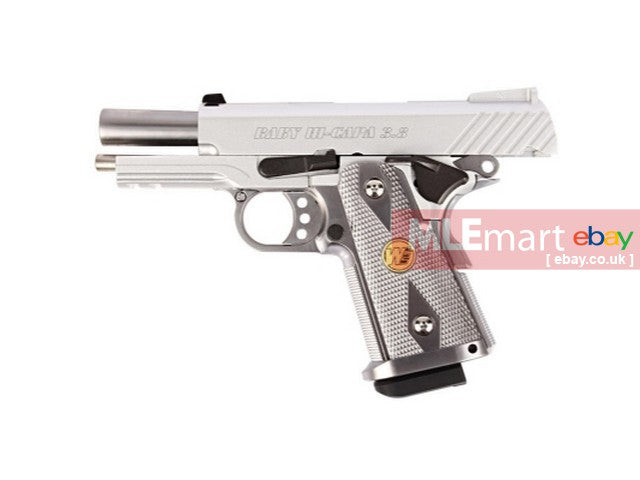 WE Baby HI-CAPA 3.8 Type 7 Full Metal エアガン / GBB Pistol