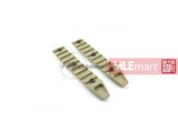 Army Force URX4 9-Slot Rail Section 2 pcs (DE) - MLEmart.com