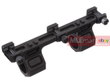 Blackcat Airsoft 25/30mm GE Big Dual Scope Mount - Black - MLEmart.com