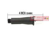 G&P 4 inch Aluminum Fighting Cat Taper Outer Barrel for G&P Taper Metal Body (14mm CW) - BK - MLEmart.com
