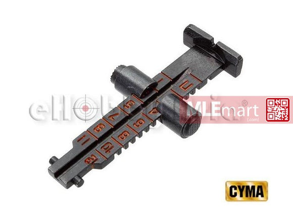 Cyma AEG AK Steel Rear Sight (1200m) - MLEmart.com