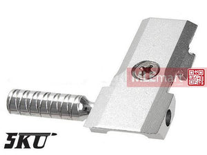 5KU Round Cocking Handle for Marui Hi-Capa GBB (Silver) - MLEmart.com