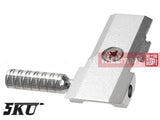 5KU Round Cocking Handle for Marui Hi-Capa GBB (Silver) - MLEmart.com