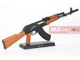 Blackcat Airsoft Mini Model Gun AK74 - Wooden - MLEmart.com