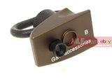 G&P Keymod Sling Swivel Thumb Stop for Keymod System (Right Hand) - Sand - MLEmart.com
