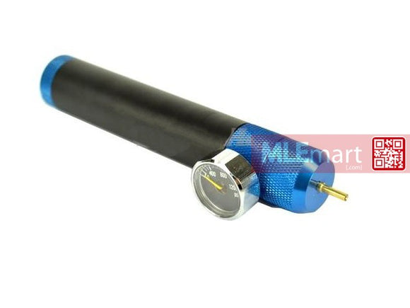 Army Force CO2 Gas Charger with Pressure Gauge (Unit PSI) - MLEmart.com