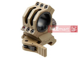 Army Force Quick Lock QD Scope Mount 30mm / 25mm For 20mm Rail (DE) AF-CM-MT022B - MLEmart.com