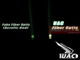 UAC Fiber Optic Red 6cm - MLEmart.com