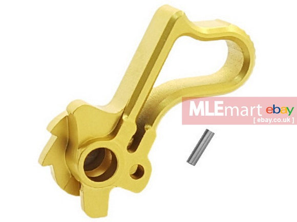 UAC Match Grade Stainless Steel Hammer for Tokyo Marui Hi-Capa (Type C) - Gold - MLEmart.com