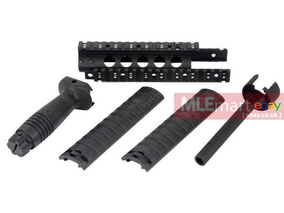 Cyma AEG MP5 Aluminum Handguard Rail System RAS - MLEmart.com