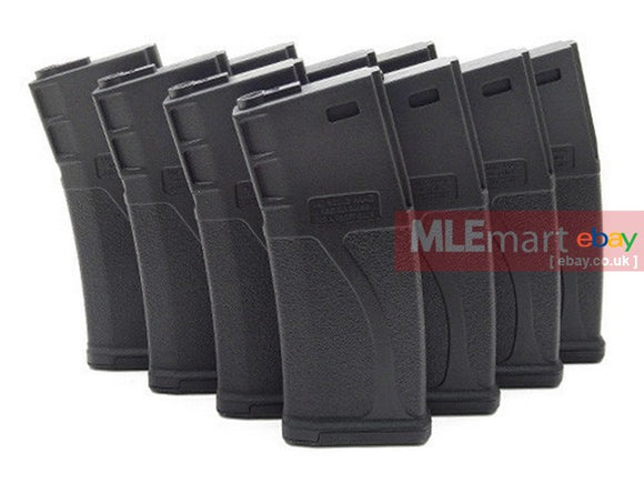 Guarder BLUEBOX 140rd ABS Magazine for M4 / M16 AEG (Black) (Box of 10) - MLEmart.com