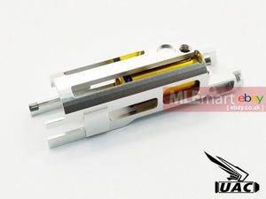 UAC Ultra Lightweight Blowback Housing for Tokyo Marui Hi-Capa Series - Silver - MLEmart.com