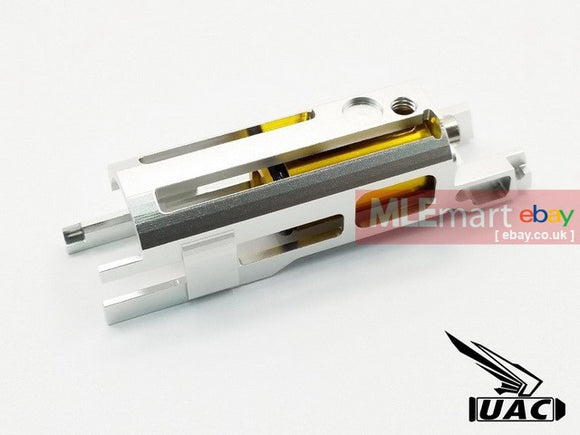 UAC Ultra Lightweight Blowback Housing for Tokyo Marui Hi-Capa Series - Silver - MLEmart.com