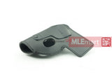 Army Force Leather Waist Holster For PPK/PPKS Pistol (Black) - MLEmart.com