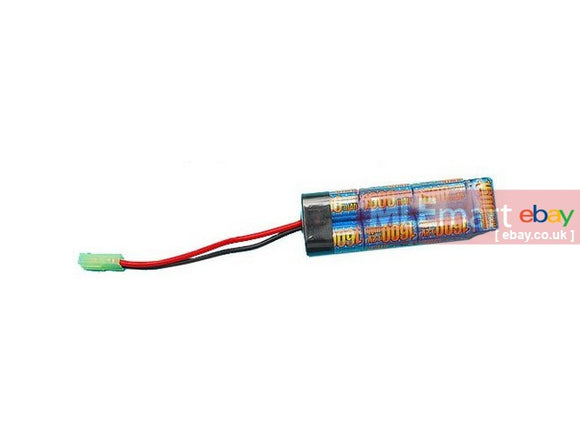 G&P 8.4v 1600mAh Mini Type Battery (Ni-MH / Small Type Tamiya) - MLEmart.com