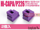 MLEmart.com - Laylax Nine Ball Magazine Lip Seal Gas Route Rubber Packing AERO (Magazine Lip) for Tokyo Marui Hi-Capa Series /  SIG226 (2pcs)