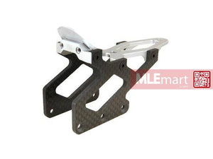 5KU C-MORE Carbon Scope Mount for Marui Hi-Capa (Silver) - MLEmart.com