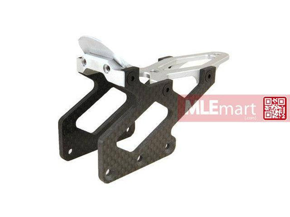 5KU C-MORE Carbon Scope Mount for Marui Hi-Capa (Silver) - MLEmart.com