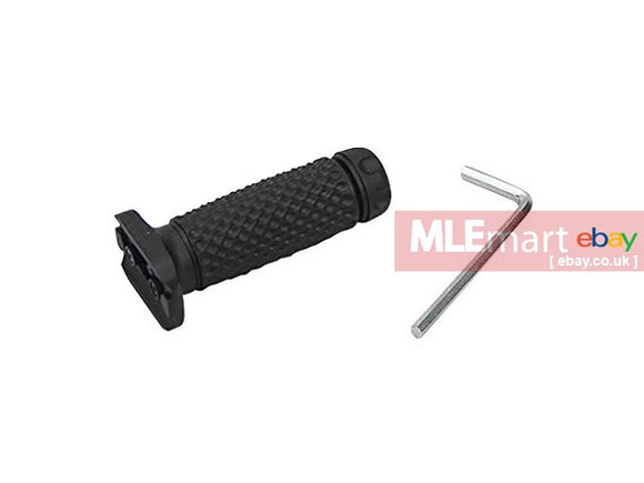 G&P Keymod Ball Ball Fore Grip (Long / BK) for Keymod System - MLEmart.com