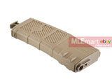 G&P Ball Ball Mid-Cap (130rds) Magazine w/Handle (DE) for Tokyo Marui M16 Series (10pcs / Set) - MLEmart.com